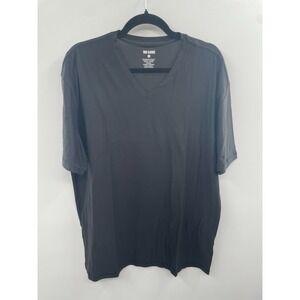 NWOT True Classic T-Shirt Men's XL Black Pullover V-Neck Short Sleeve Summer